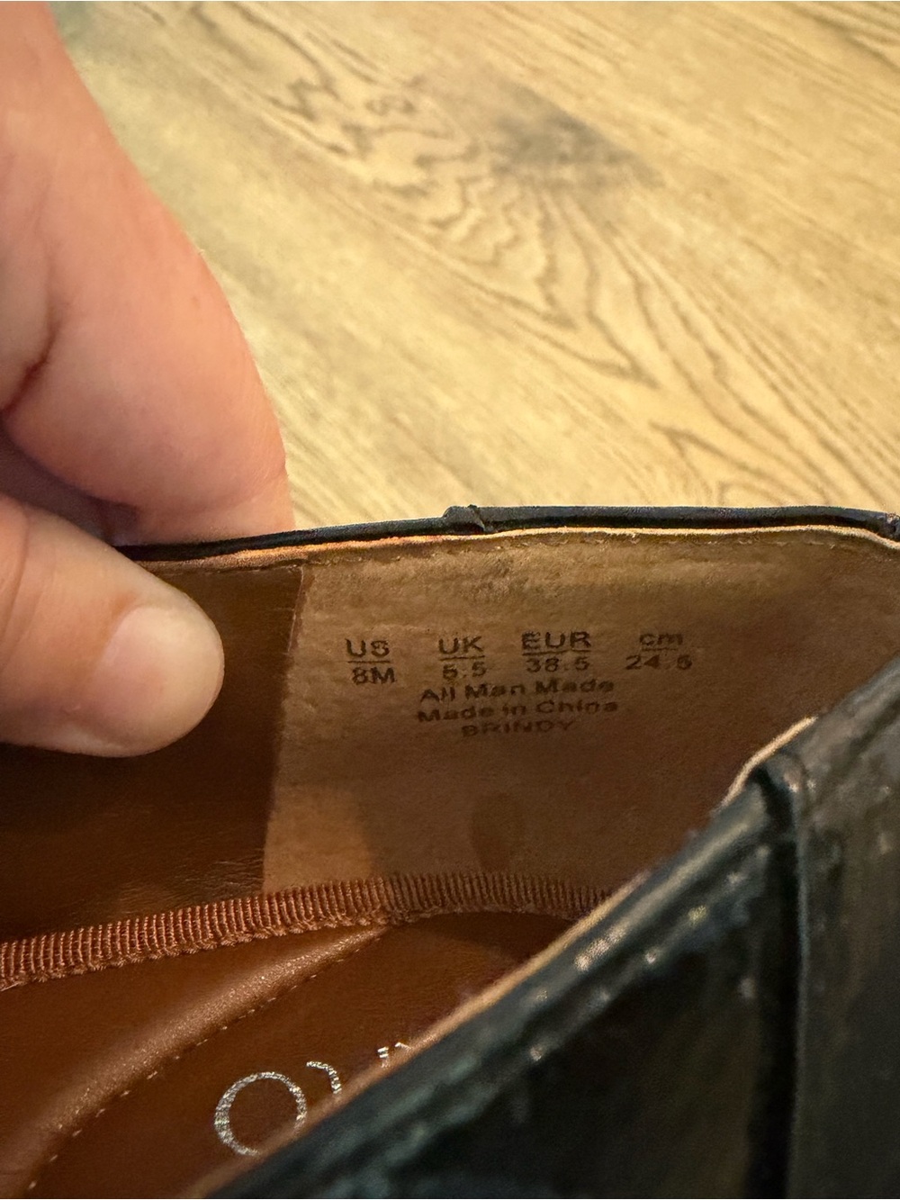 FRANCO SARTO brindy loafer black pebbled patent leather size 8 - Picture 8 of 8